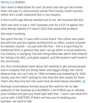 Realtor_Wendy's tweet photo. I made a #REAL move in my career! Now all I need is you! Starting year 27 in #realestate with a move that will be amazing for me AND my clients! Let's go! #realbrokerllc #wendythomasrealtor #therealbrokerage #smartbusiness #actlikeaceo #workhardbekind https://t.co/jopY9C2kH5