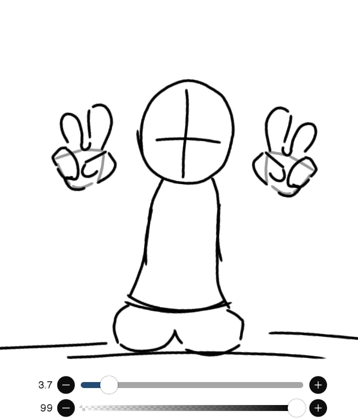 unsimplegrunt's tweet photo. @HYPERPOP_HYPER I draw them like this https://t.co/Vgnu7V9HKI