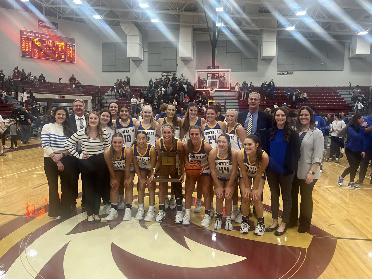 Spartytweets's tweet photo. Homestead wins the CC Sectional! https://t.co/GTytYPMEGp