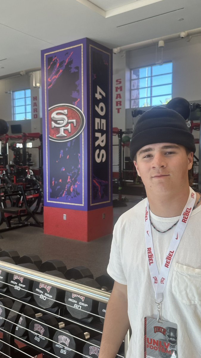 McKay Wright (@mckaywright34) on Twitter photo Had a great time checking out <a href="/unlvfootball/">UNLV Football</a> today! Great facilities & staff! Thanks <a href="/Mike_Scherer38/">Michael Scherer</a> <a href="/bradodom/">Coach B.O.</a> for showing us around! Look forward to seeing you in St. George! <a href="/cchsmustangfb/">CCHSMustangFootball</a> <a href="/ALOFIPOtribe/">TEAM ALOFIPO</a> <a href="/CoachAndyStokes/">Andy Stokes</a> <a href="/devdixon/">Devin Dixon</a> <a href="/MooseB90/">Moose Bingham</a> <a href="/ESPN977/">ESPN 97.7</a> Had a great time checking out <a href="/unlvfootball/">UNLV Football</a> today! Great facilities & staff! Thanks <a href="/Mike_Scherer38/">Michael Scherer</a> <a href="/bradodom/">Coach B.O.</a> for showing us around! Look forward to seeing you in St. George! <a href="/cchsmustangfb/">CCHSMustangFootball</a> <a href="/ALOFIPOtribe/">TEAM ALOFIPO</a> <a href="/CoachAndyStokes/">Andy Stokes</a> <a href="/devdixon/">Devin Dixon</a> <a href="/MooseB90/">Moose Bingham</a> <a href="/ESPN977/">ESPN 97.7</a>