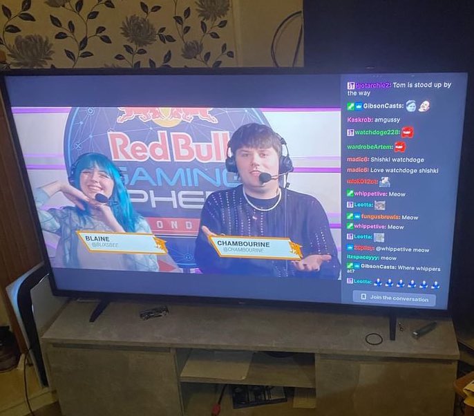 Yk it’s a big deal when your mam has the stream on the downstairs telly 😂💕 Someone get me on a LAN again I promise I’ll do my homework next time - (w <a href="/chambourine/">Chambourine 🏳️‍🌈🏴󠁧󠁢󠁳󠁣󠁴󠁿</a> , slaying as always)