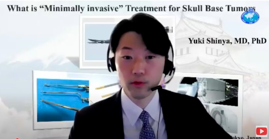 AsianCNS's tweet photo. Thank you Dr.Yuki Shinya for the wonderful lecture about What is minimally invasive in Skull Base Surgery at the ACNS Webinar. Thank you Prof.Maria Celda-Peris @PerisCelda  for chairing this session. Thanks to all the 563 people who joined us live https://t.co/tRCPt1kjpp