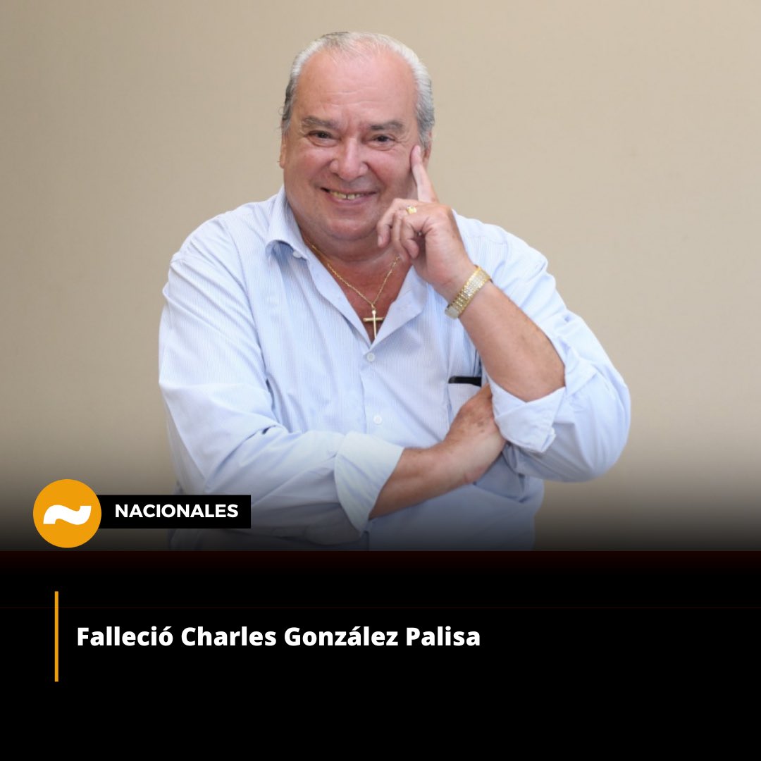 nanduti's tweet photo. Triste noticia🥺

Informan que el conocido comunicador Charles González Palisa falleció en horas de la noche del día sábado

El conductor de radio y tv se encontraba internado en delicado estado debido a una operación del corazón 

📻#1020AM https://t.co/QJLYWQObhQ