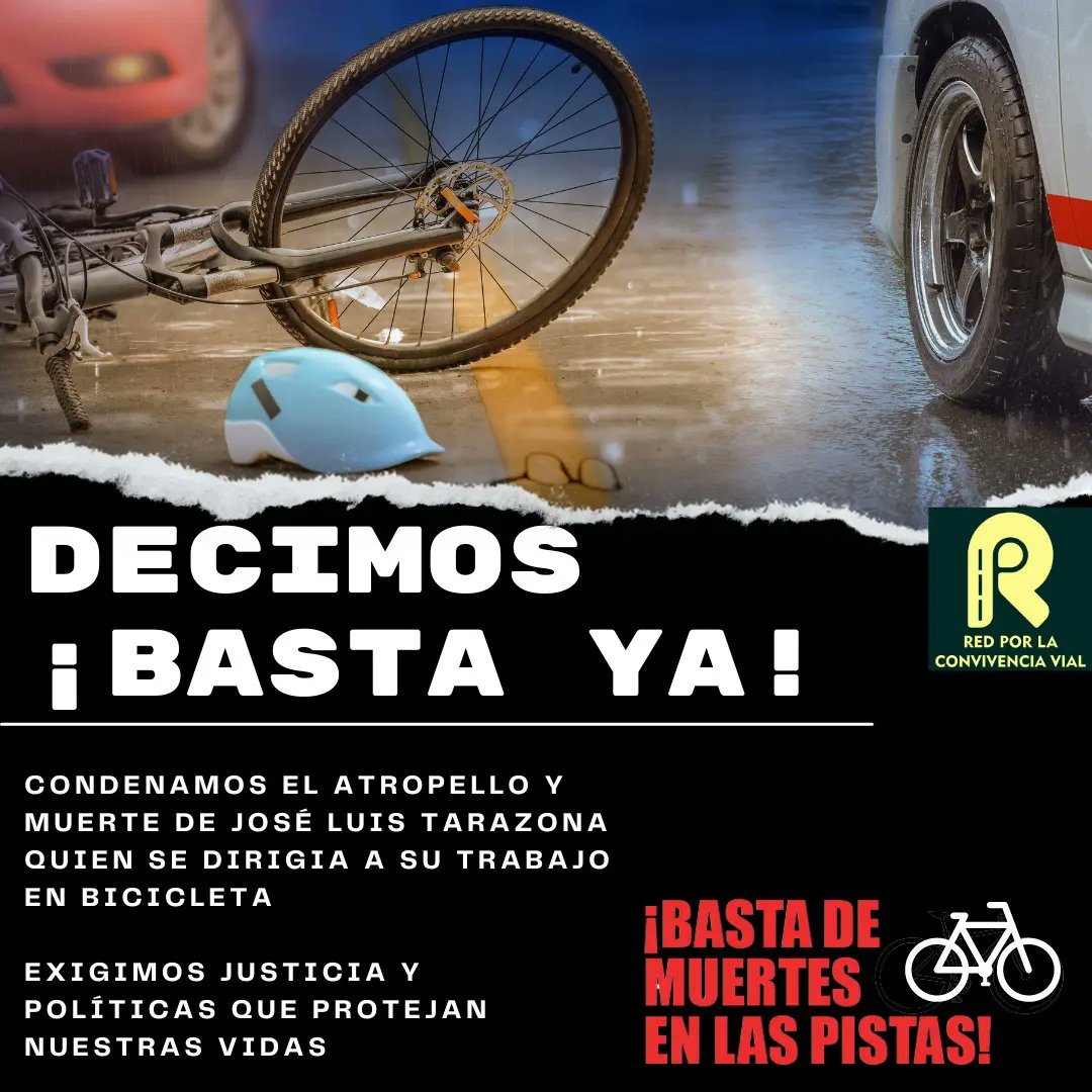 RedConVial's tweet photo. ¡BASTA YA! Denunciamos el atropello y muerte de otro hermano ciclista, José Luis Tarazona, en el distrito de San Martín de Porres, y exigimos a las municipalidades infraestructura que proteja nuestras vidas! https://t.co/z6JPmZF2WT