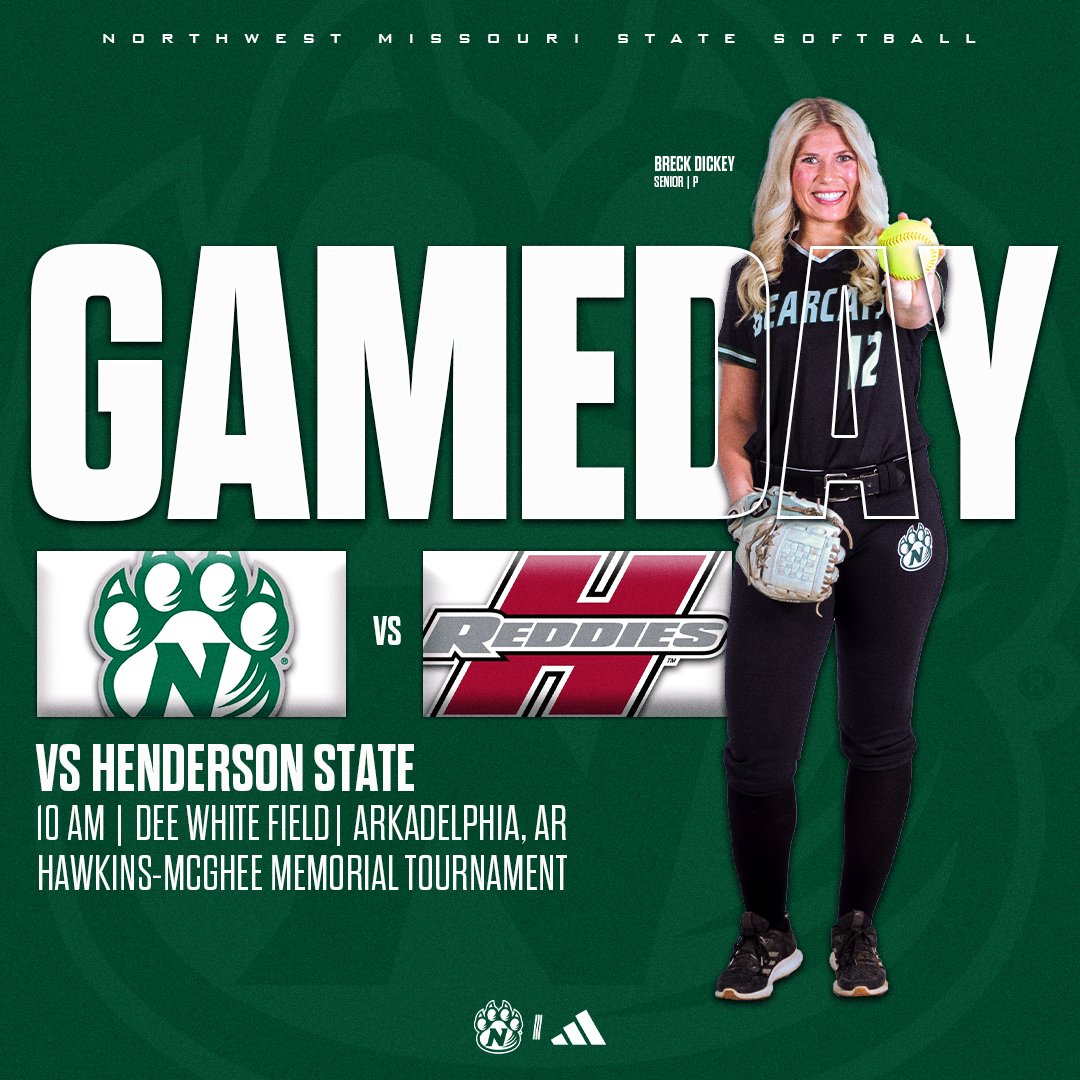 Game ✌️ against the Reddies. It's #GAMEDAY!

🆚: Henderson State
🏟️: Dee White Field 
📍: Arkadelphia, AR
⏰: 10 AM
📺: bit.ly/49cZLJz
📊: bit.ly/3HKgZlo

#OABAAB