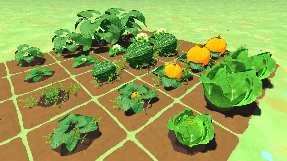 MochiHeron's tweet photo. WIP Crops. What are your favorite crops to grow in a farming game?
#projectdewlight #screenshotsaturday #indiegamedev #indiedev #gamedev #gamedevelopment #farminggames https://t.co/RIQW1aSmsb
