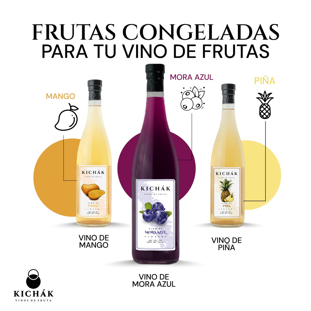 KichakVinos's tweet photo. LA MEJOR MANERA DE ENFRIAR UN VINO ❄️🍷

¿Te ha pasado que al añadir hielo, tu vino pierde sabor? ¡Tenemos la solución perfecta para ti! 👇🏼

Enfría tu Vino De Fruta de manera sencilla y sin alterar su sabor con frutas congeladas... 🥂 https://t.co/F5WJ13luwK
