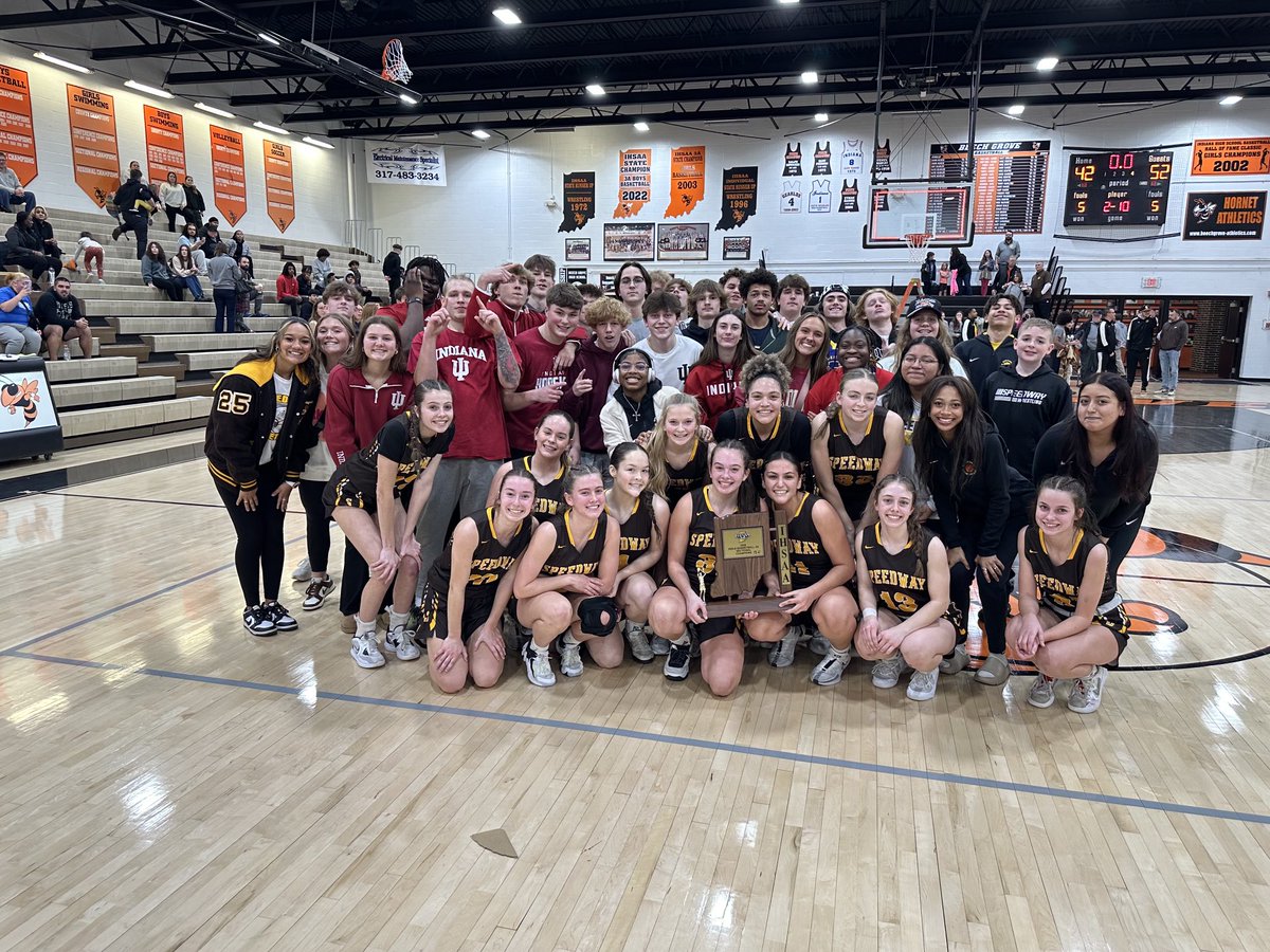 Congratulations to ⁦<a href="/LadySparkplugs/">Lady Sparkplugs BB</a>⁩ on their Sectional 28 Championship!