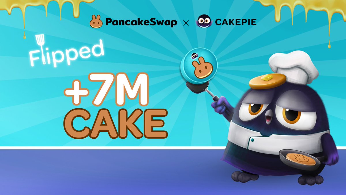 Cakepie has now accumulated more than 7 Million veCAKE, which represents +38% of the total veCAKE within <a href="/PancakeSwap/">PancakeSwap</a>.🎮

This accumulation of veCAKE enables <a href="/Cakepiexyz_io/">Cakepie🥞🧑‍🍳</a> to offer:⬇️

▫️ mCAKE Staking for CAKE holders

By converting their CAKE tokens into mCAKE via Cakepie,