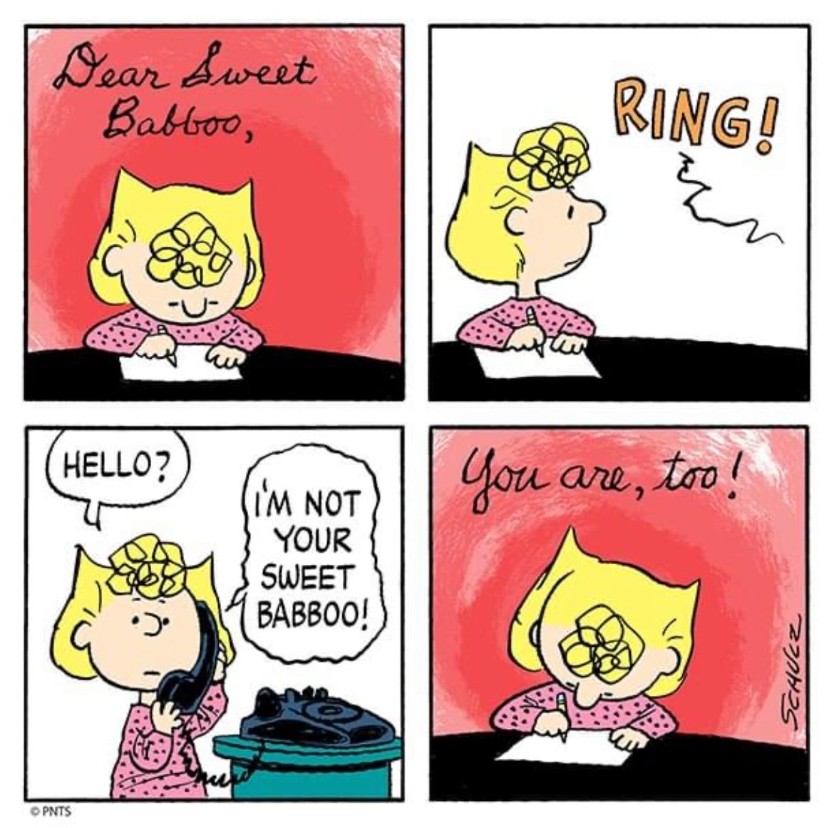 Time to find your sweet babboo! #Peanuts