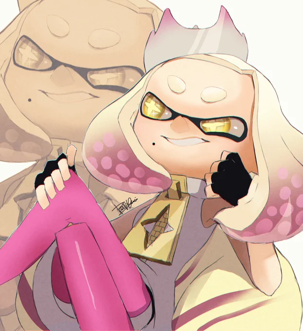 ヒメ -Pearl-#Splatoon #splatoonart 