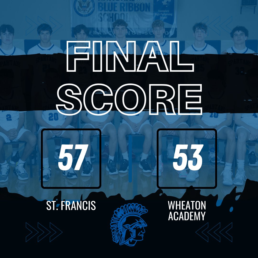 SFSpartanHoops's tweet image. Spartans win at home over Wheaton Academy 57-53! #OneStandard

Mueller: 13pts
McEwen: 12pts
Cook: 10pts
N. Quaranta: 10pts

📰: @michaelsobrien @joehoopsreport @dhpreps @KaneCountyPreps @HardwoodPrepsIL @ILHoopProspects @scottybscout @hsbballjg