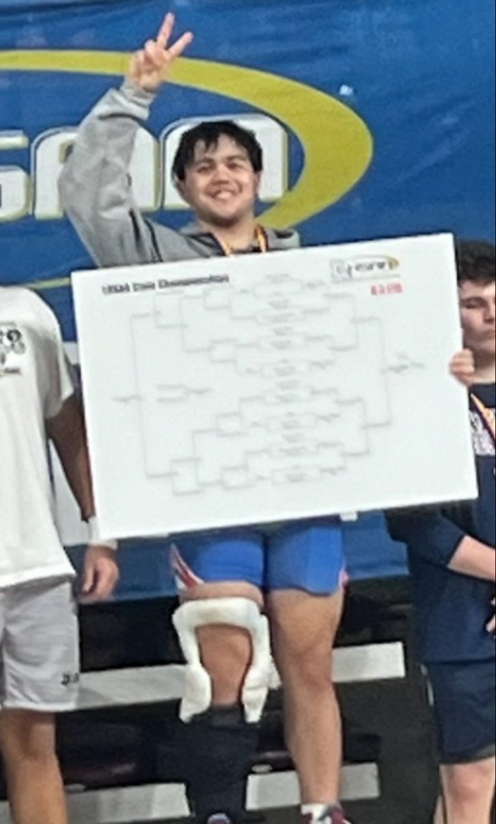 Congratulations to Brandon Dang, your back to back 215 lb weight class state champion!