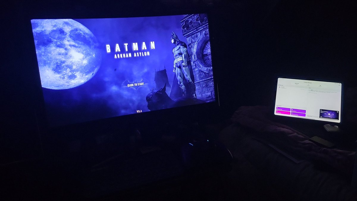 BBBBojangles's tweet photo. Day 2 of streaming. Stop by if you can. I am speeding through this game, uncovering secrets, and really having a great time. #batmanarkhamasylum It's like elden ring or souls but with #batman Check it out! https://t.co/WYeR3XG05D #HardDifficulty https://t.co/wY7mKxweZF