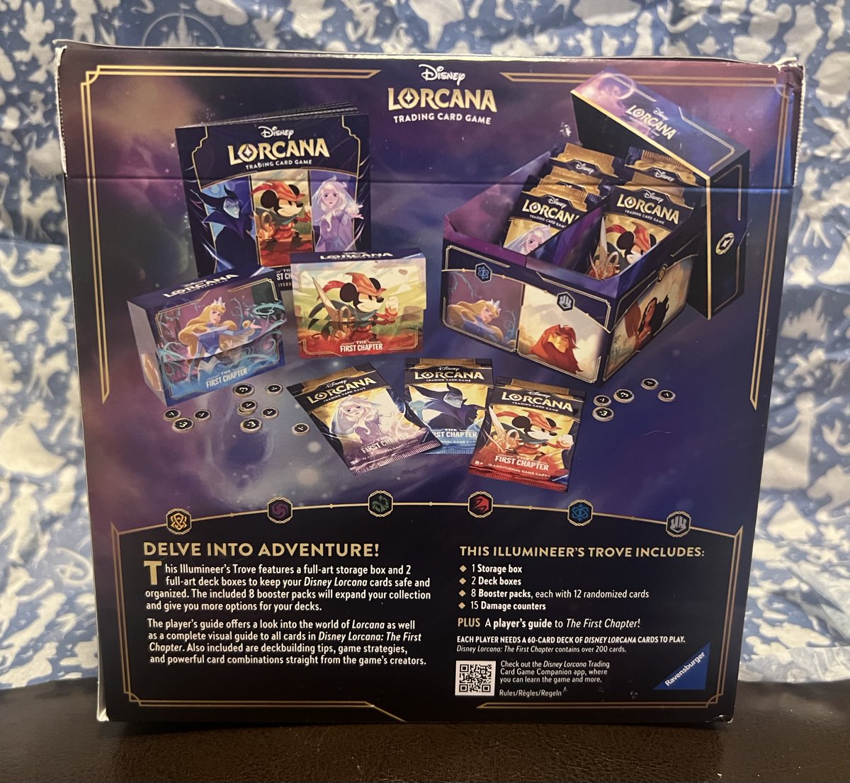 NEW SEALED #Disney #Lorcana ~ The First Chapter #IllumineersTrove ~ NEW Sealed FREE SHIP  #tradingcards #disneycards #thefirstchapter #sealedbox #factorysealed #disneygamecards #cardgame #collectibles #collectiblecards #disney #ebayfinds #ravensburger

ebay.com/itm/2666536617…