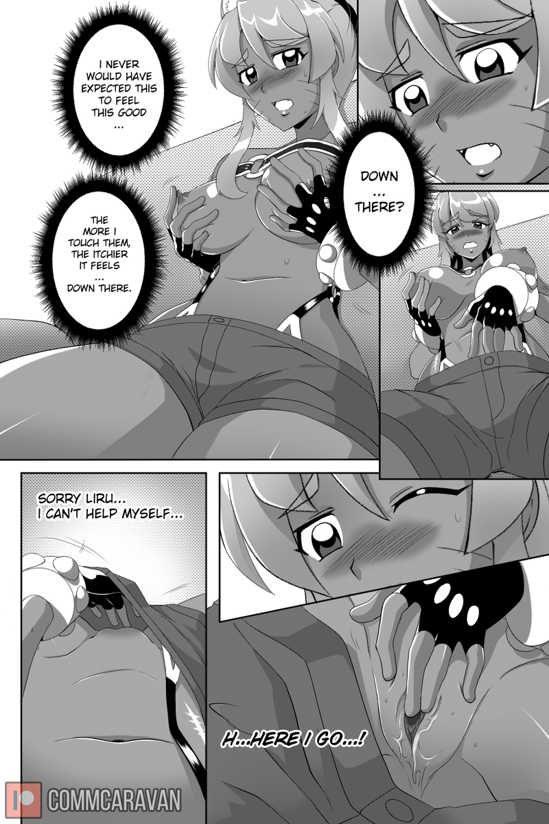 CommCaravan's tweet photo. Pages 5-8 of Wolf Girl Possessed by You! https://t.co/kbVT8AeEac