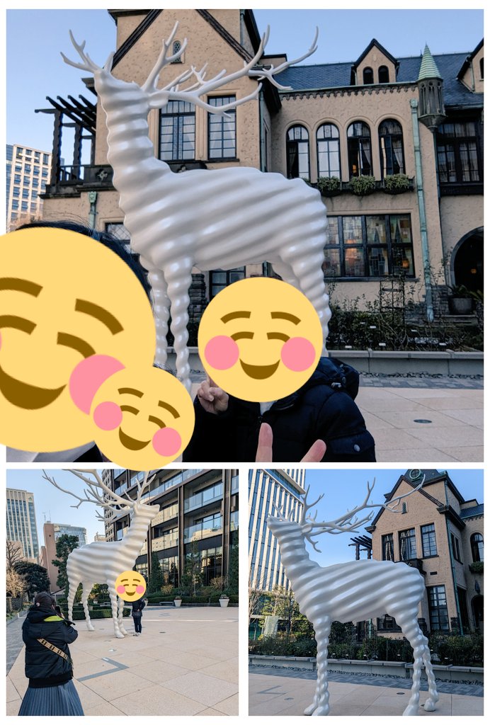 momoei_momoei's tweet photo. 昨日の楽しくて幸せな1日🥰スペシャルツアーに参加しました🤩
①紀尾井町のWhiteDeer🦌✨
②Mr.Childrenごっこ(ナカケー不在😅)監督2名のため、位置、足の角度、手の位置、視線まで的確なご指示をいただきました😆真顔で真剣に取り組む🤣#Specialtour #WhiteDeer
#ニャンズ倶楽部🐈🐈⬛🐈#BOLERO https://t.co/rcnOv7FF6W