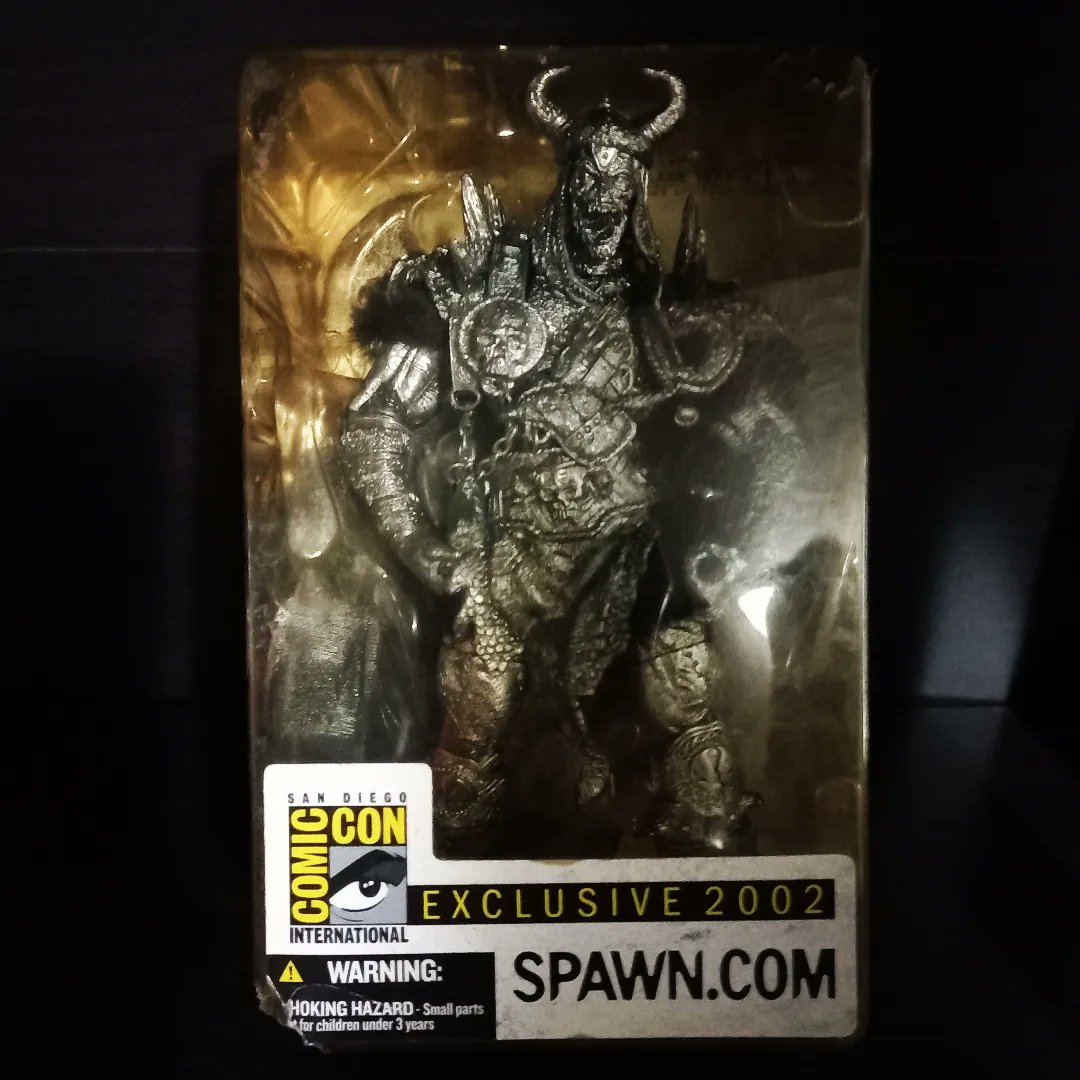 Khaleb_04's tweet photo. Spawn The Bloodaxe - Comic Con exclusive 2002
#spawnseries22 #spawn #spawnthebloodaxe #comiccon2002 #mcfarlanetoys #ComicCon https://t.co/ven8lCMfAA