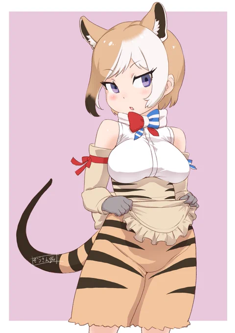 #けものフレンズタスマニアタイガーさん 