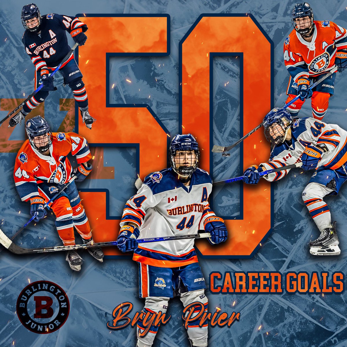 With her goal tonight against the Toronto Aeros, Bryn Prier hit the 50 goal mark of her U22Elite Career! With 8pts in the last 4 games, Bryn sits 4th in league scoring and is 2nd in assists! 

Congratulations Bryn Prier!! 💙🧡

#CudaNation #GoCudas #50 #goals #career #U22Elite