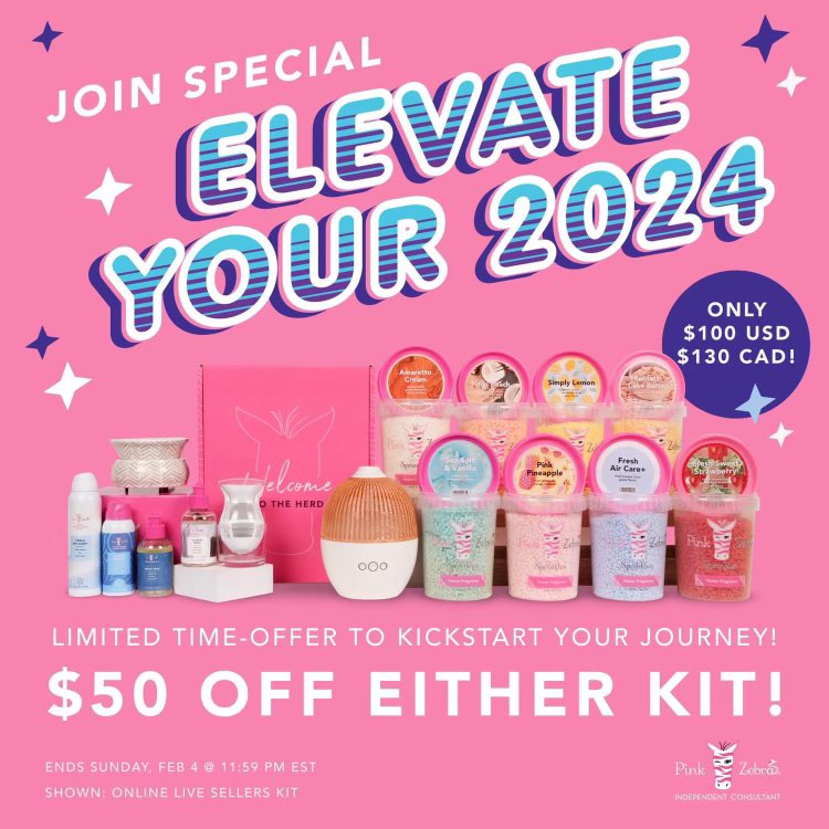 Dave_Sprinkles's tweet photo. Unleash your scent-sational side with Pink Zebra's steal of a deal! Sniff out this fantastic bundle before it vanishes – offer expires Sunday, February 4th at 11:59pm EST! 🎉
🔗 https://t.co/Nx1FzFLIjU https://t.co/4Jm5hkOeBV