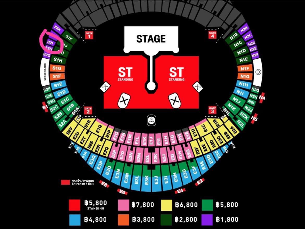 MimiShikshin's tweet photo. WTS
COLDPLAY BANGKOK - FEB 4 - Day 2
1 seating S2I ticket. 2000 THB
First row, next to the hallway (you can dance freely)
Can meet up at the stadium or in Siam
Dm me
#wtscoldplay #wtscoldplaybangkok #wts #wtbcoldplay #wtbcoldplaybangkok #wtb #ColdplayBangkok #coldplayinbkk https://t.co/lPymsxmJ0Z