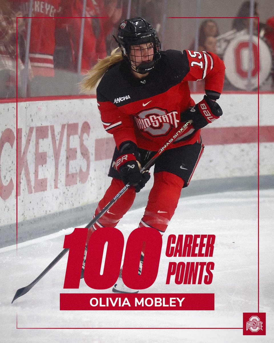 Senior Olivia Mobley tallied her 100th career point this weekend 💯

Congrats, Mobes!

#GoBucks