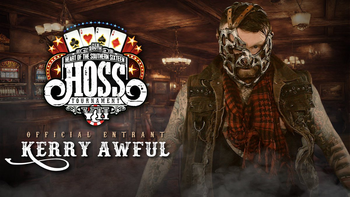 ✯✯✯ #HOSS2024 OFFICIAL ENTRANT #15 ✯✯✯ After defeating Rita Raccoon in a H.O.S.S. Qualifier Kerry Awful (@kerryawful)