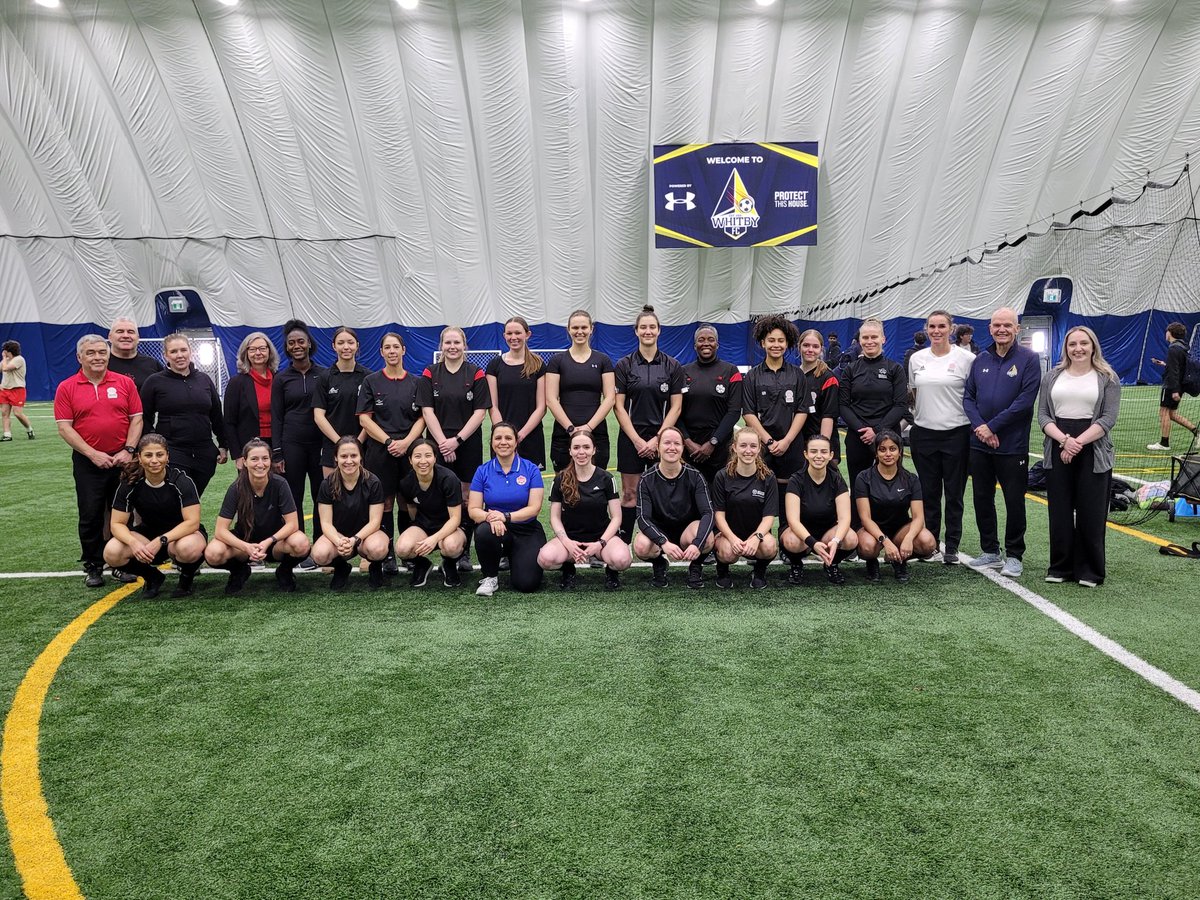 davidb19802's tweet photo. Fantastic day supporting females match officials. Thank you @WhitbyFc for hosting and making this event a success!
#playuniteinspire https://t.co/ni2L7aZY22