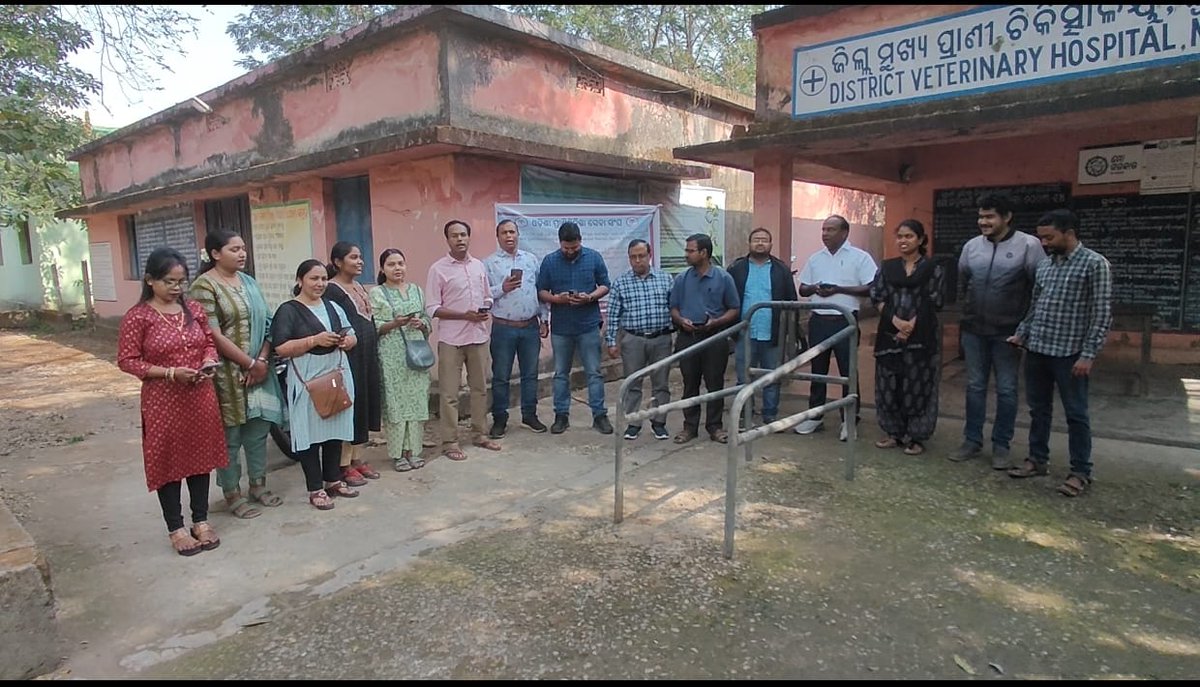 Day-17
Mass leave protest of Veterinarians of Nuapada District #vetsonprotest
@farddept <a href="/dahvsodisha/">Directorate of AH&VS Odisha</a> <a href="/MoSarkar5T/">MoSarkar 5T</a> <a href="/Naveen_Odisha/">Naveen Patnaik</a> <a href="/CMO_Odisha/">CMO Odisha</a>