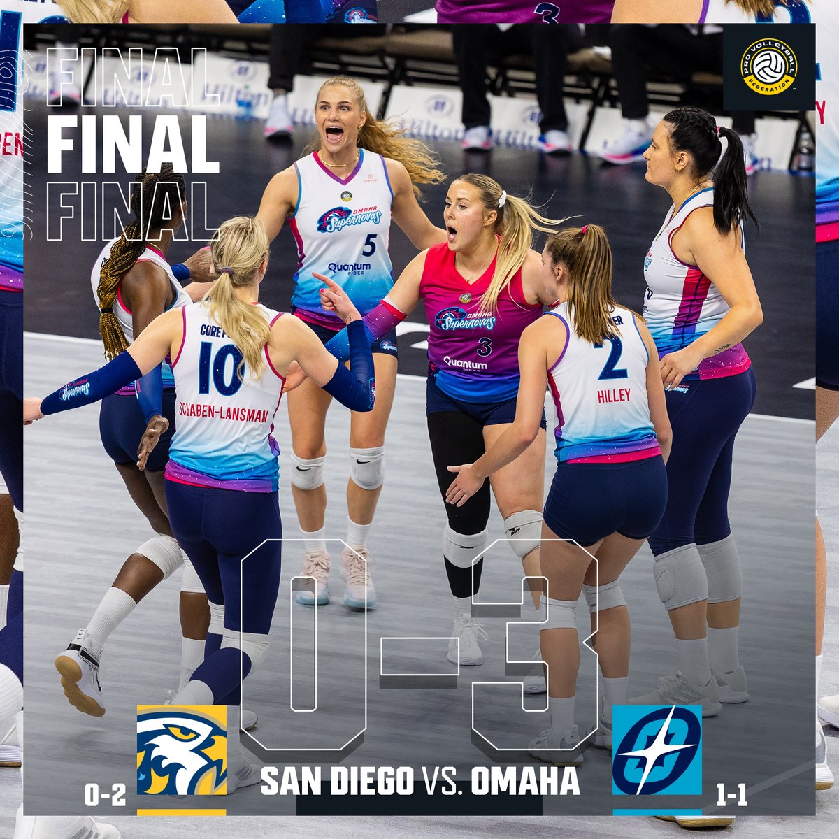 mlvolley's tweet image. The @OmahaSupernovas get their first win of the season with a dominant performance at home. 

#RallyWithUs