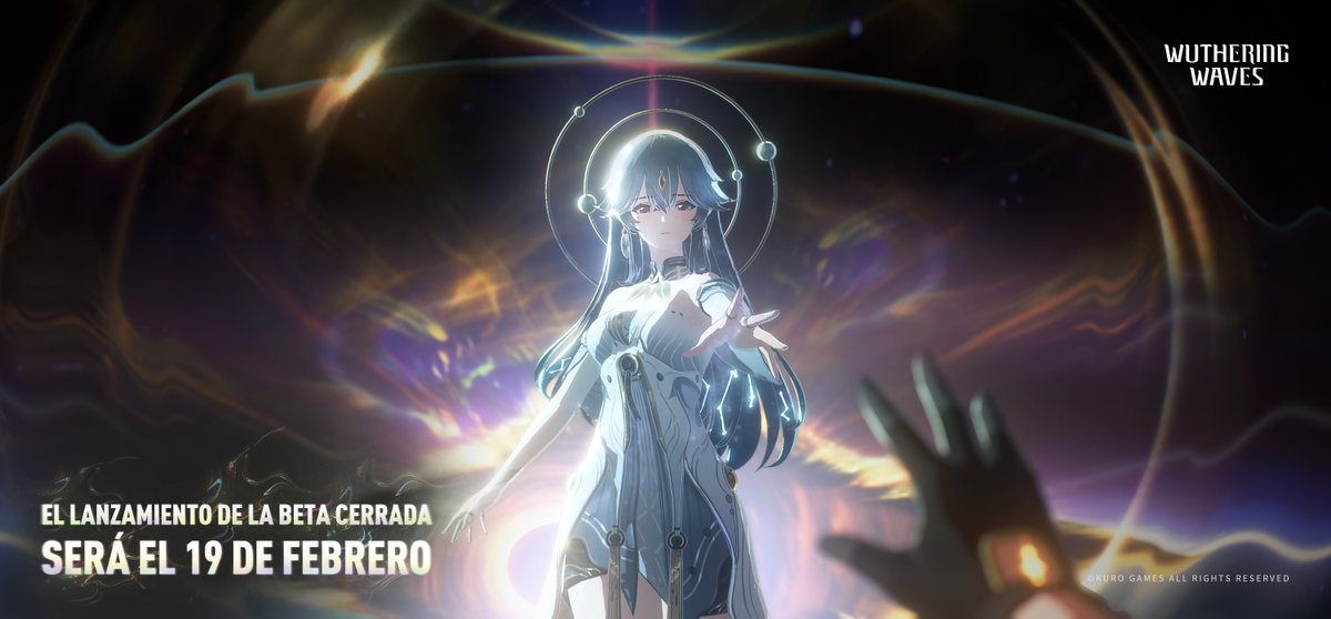WW_ES_Official's tweet photo. ¡La prueba Beta Cerrada de Wuthering Waves dará comienzo el 19/02/2024 a las 10:00 (UTC+8)!
Damos las gracias a todos los Errantes que ya participaron en el reclutamiento de la prueba y os recordamos a los demás que tenéis hasta el 07/02/2024 a las 18:00 (UTC+8) para rellenar el cuestionario. ¡Que no se os pase la fecha! 
Haz clic aquí para proceder a la página de reclutamiento y rellenar el cuestionario: https://t.co/XMtrV3fQpA