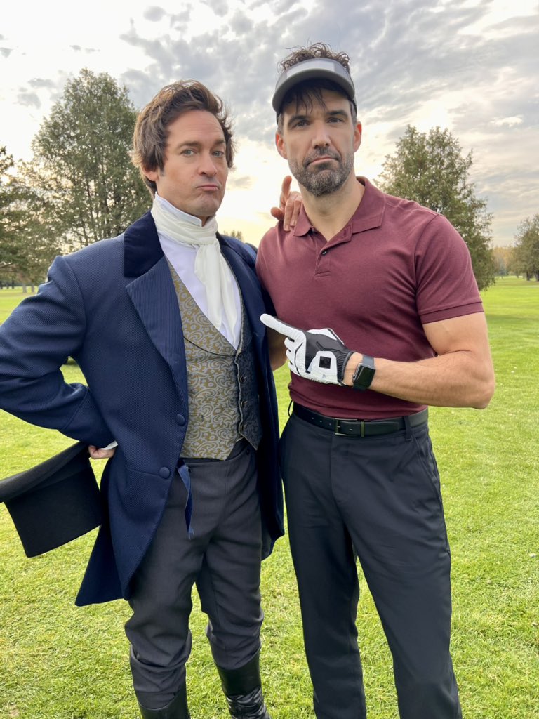 Luv_Bytes's tweet photo. @BenjaminAyres @hallmarkchannel 2 Handsome hunks of @hallmarkchannel 
#PagingMrDarcy @BenjaminAyres @IamWillKemp 😉🥰😍

#Kempers https://t.co/tLYr11A9Ce