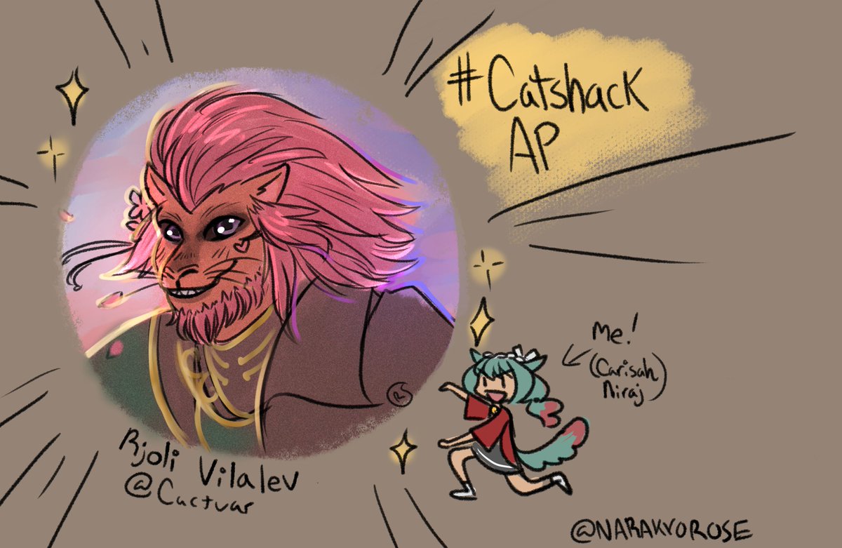 NarakyoRose's tweet photo. I'm sorry I only drew 1 person but i had a lot of fun coloring XD
#CatShackAP https://t.co/XvkNLJgjAq