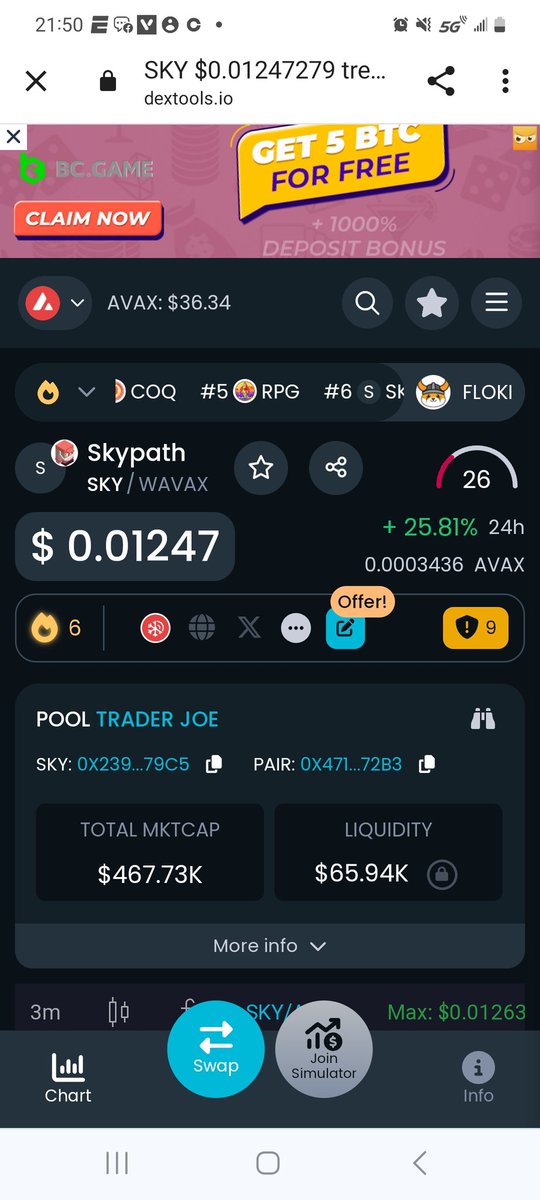 kkegz71's tweet image. #skypathavax #skypathtoken #skypathavax

If you haven't checked them out yet, do so.  Do your research but they have some big things coming down in the real world sector that deal with security and protecting people.... oh and their chart looks pretty nice too