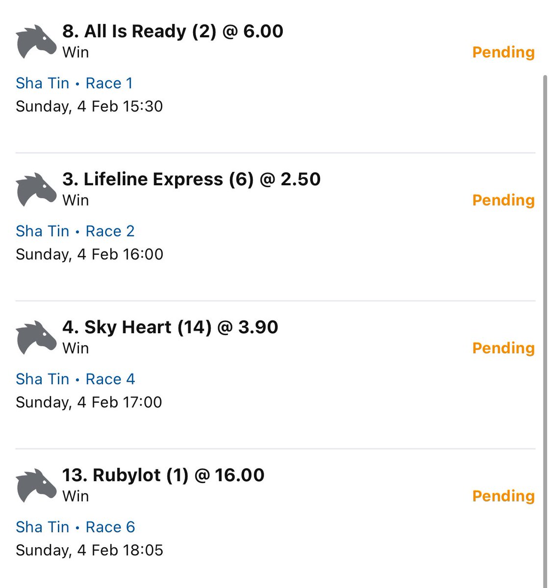 Yankee for HK:

Lifeline express best bet
Rubylot best value (not sure how we’re getting this price)