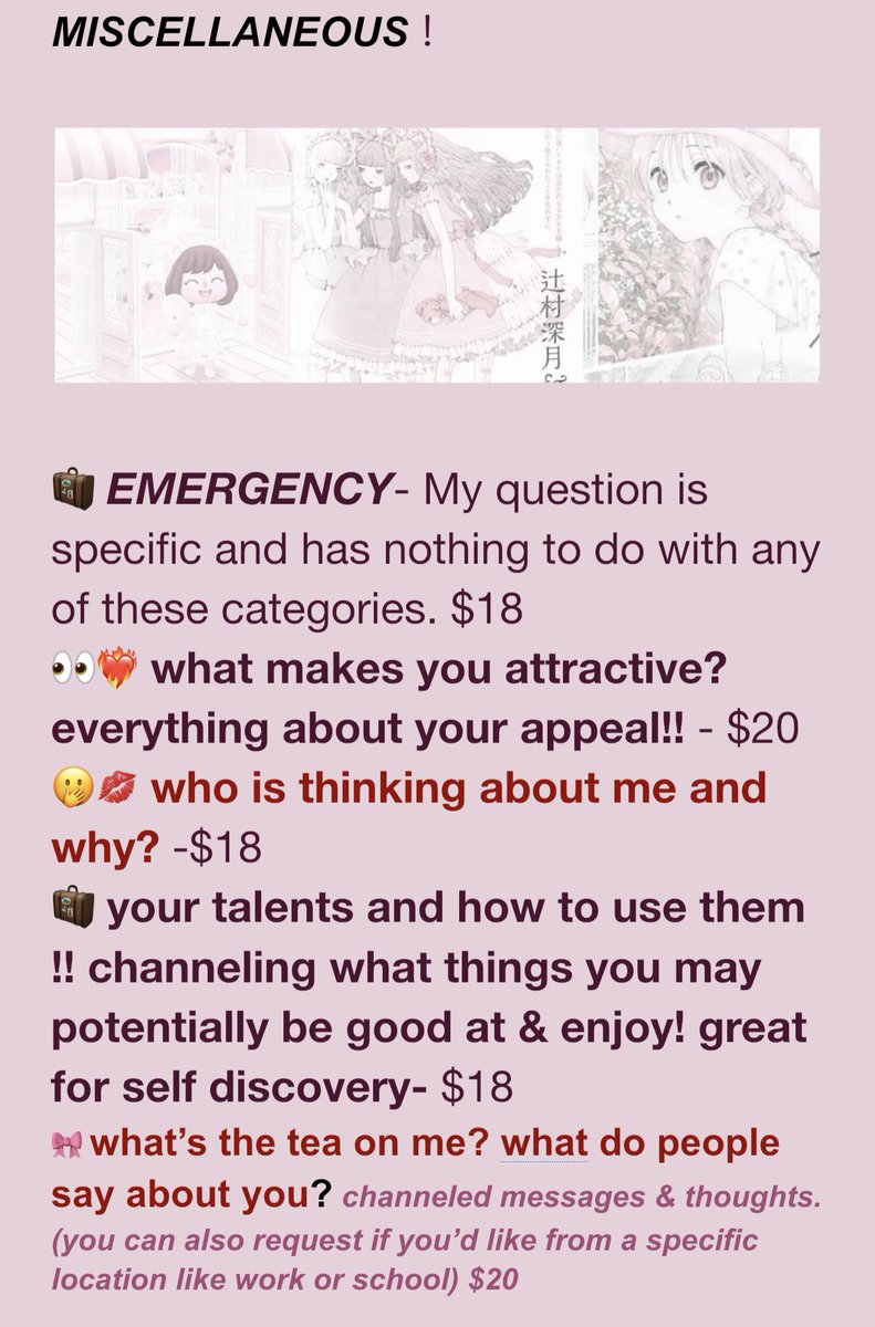 hillexclusive's tweet photo. readings are opened 💌 make sure to read the policies &amp; dm to book https://t.co/1dCvFsQVRR