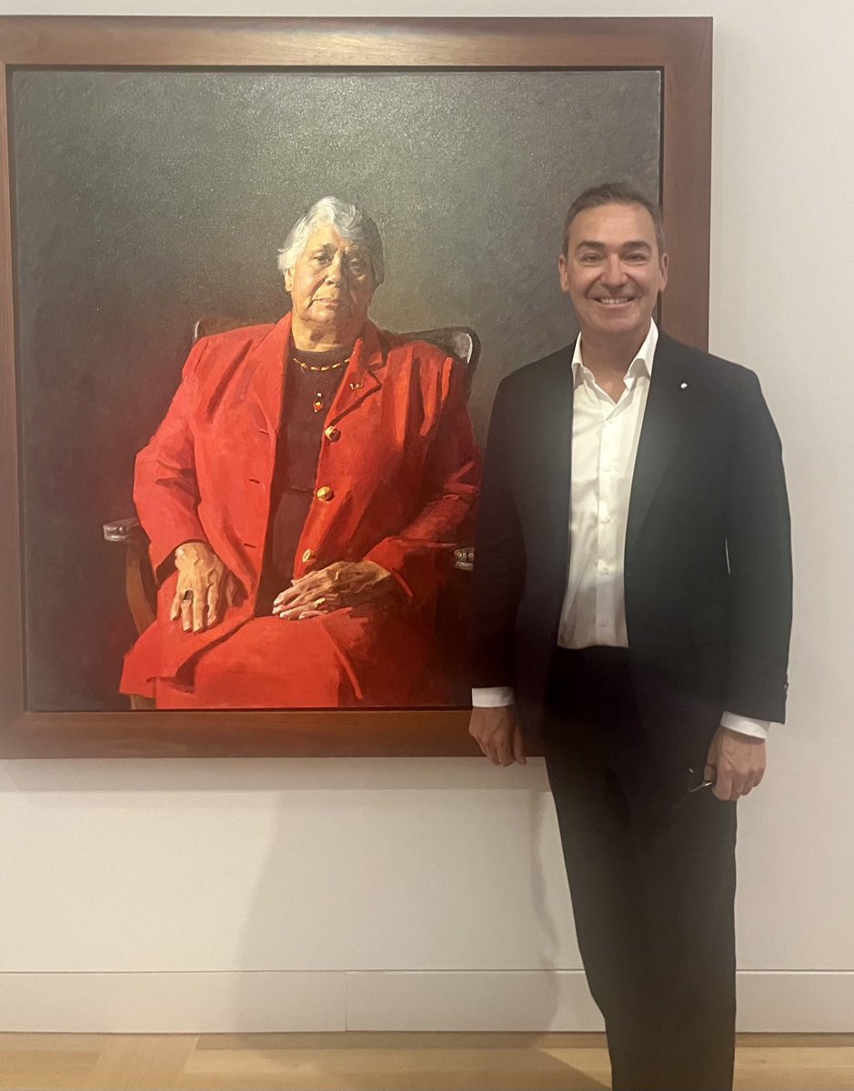 On a recent visit to Canberra I visited the National Portrait Gallery to again see Robert Hannaford’s incredible portrait of Lowitja O’Donoghue AC. Today we mourn her passing. Born in Indulkana on the APY. Nurse, advocate, activist, leader. Vale Lowitja