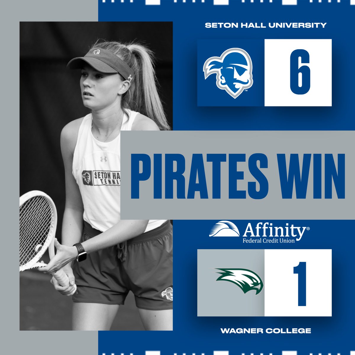 Pirates Win! Tremendous team effort leads to our first victory of the spring! #HALLin 🎾