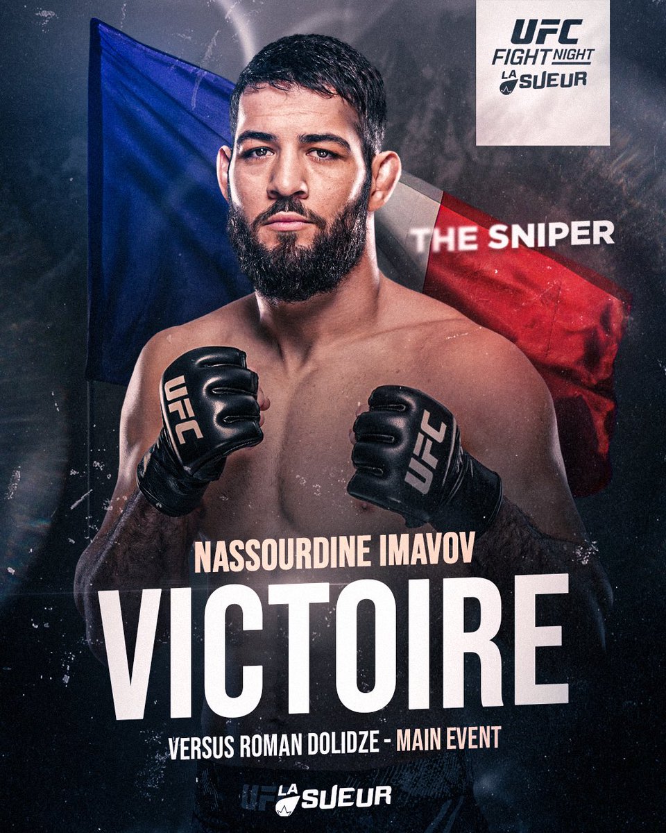 LaSueur_off's tweet photo. THE SNIPER 🇫🇷🇫🇷🇫🇷🇫🇷🇫🇷

NASSOURDINE IMAVOV S’IMPOSE PAR DÉCISION MAJORITAIRE FACE AU TOP 8 MW ROMAN DOLIDZE ! 🤩

#UFCVegas85 https://t.co/JMaXFnThIF