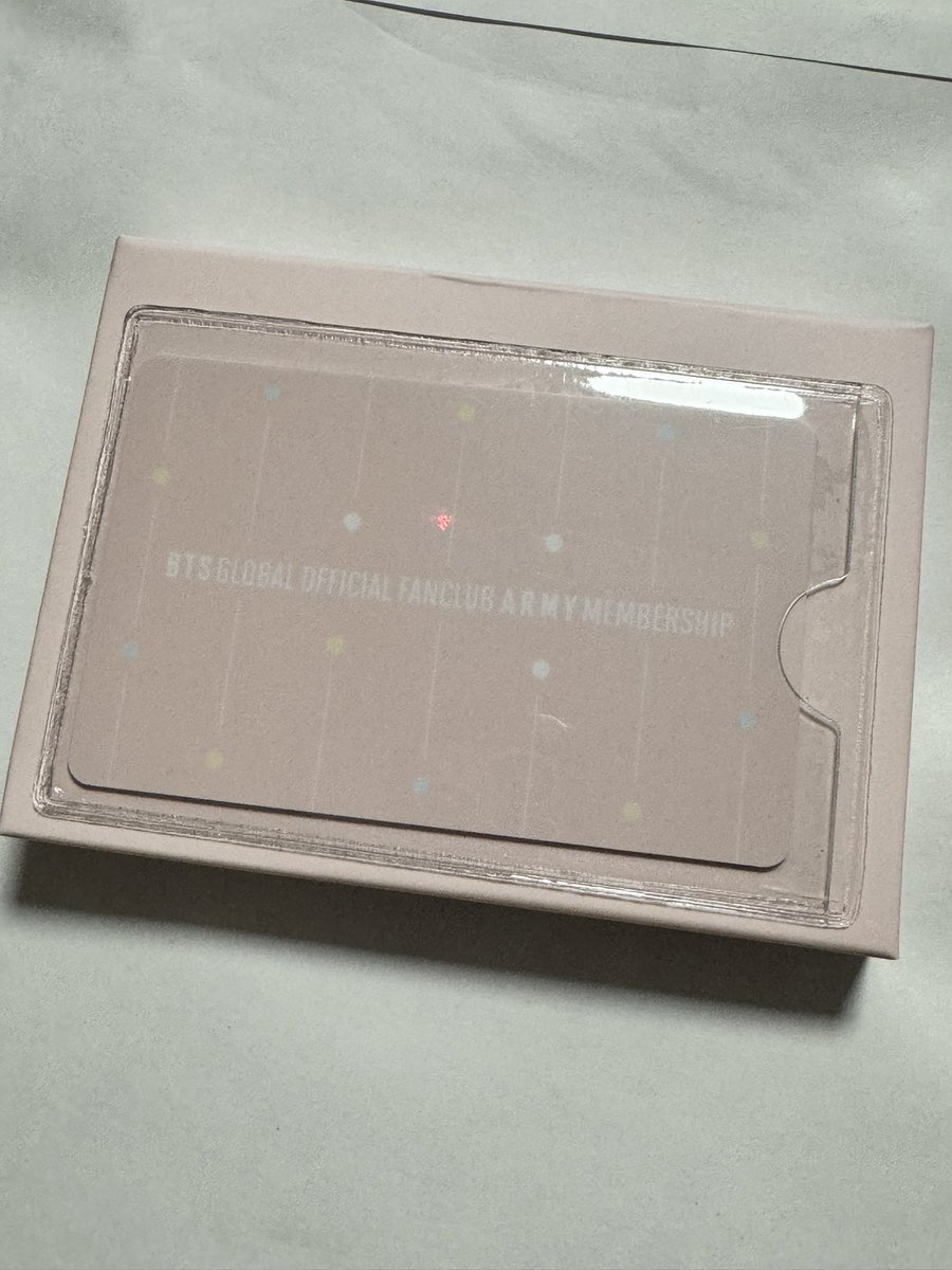 michu_JK0901's tweet photo. やーっときたー🤭🩷
#MEMBERSHIPKIT https://t.co/N4oC6qirjJ