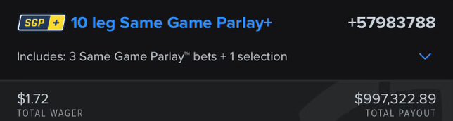 AllInAbe's tweet photo. Mega +57,983,788 Wake &amp; Cash…😨💣

$1.72 —> $997,322.89?!💰🔥🤯☑️

Last Night We Broke The Internet!👨🏻‍💻

RT + ❤️ &amp; DM once you did it!  *hurry*
#GamblingX #Giveaway #Fanduel https://t.co/2pdiSm5oHW