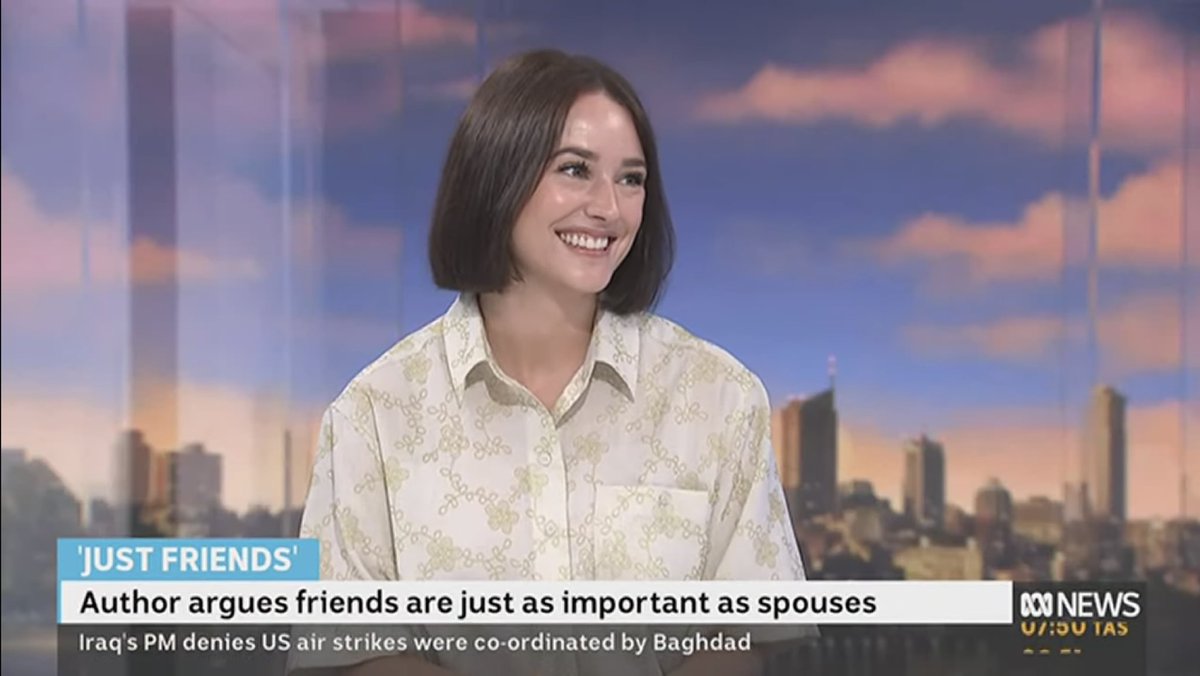 Went on morning TV, made an (obviously very serious) argument.