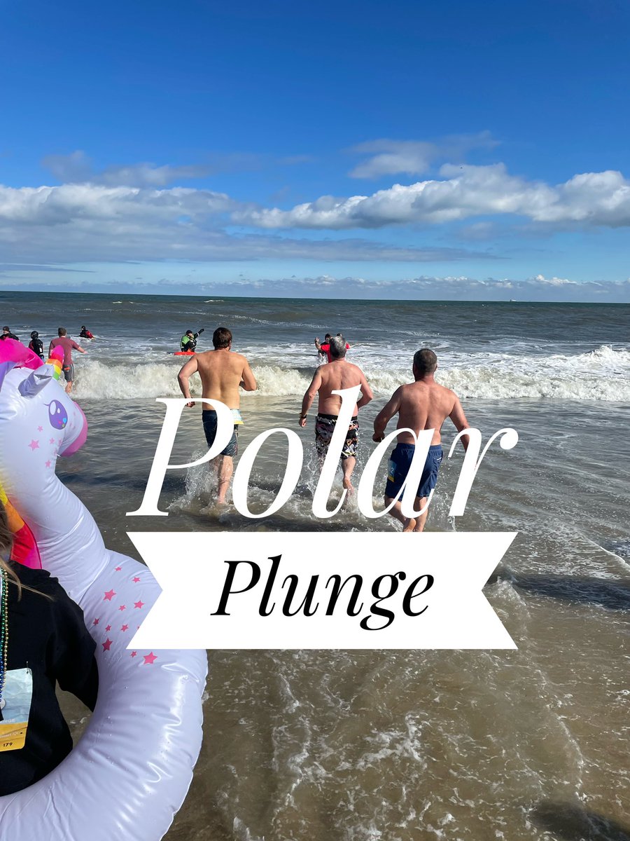 Paula4Energy's tweet photo. Not to be deterred by frigid Feb. waters, Team @DominionEnergy took the plunge for @SOlympicsVA  today at the Va Beach oceanfront, raising $1,000. for the cause.  Thank you Greg Boyce, Chip Ricks and Taylor Pruitt for “powering” through it! https://t.co/aC4uSuYtlA