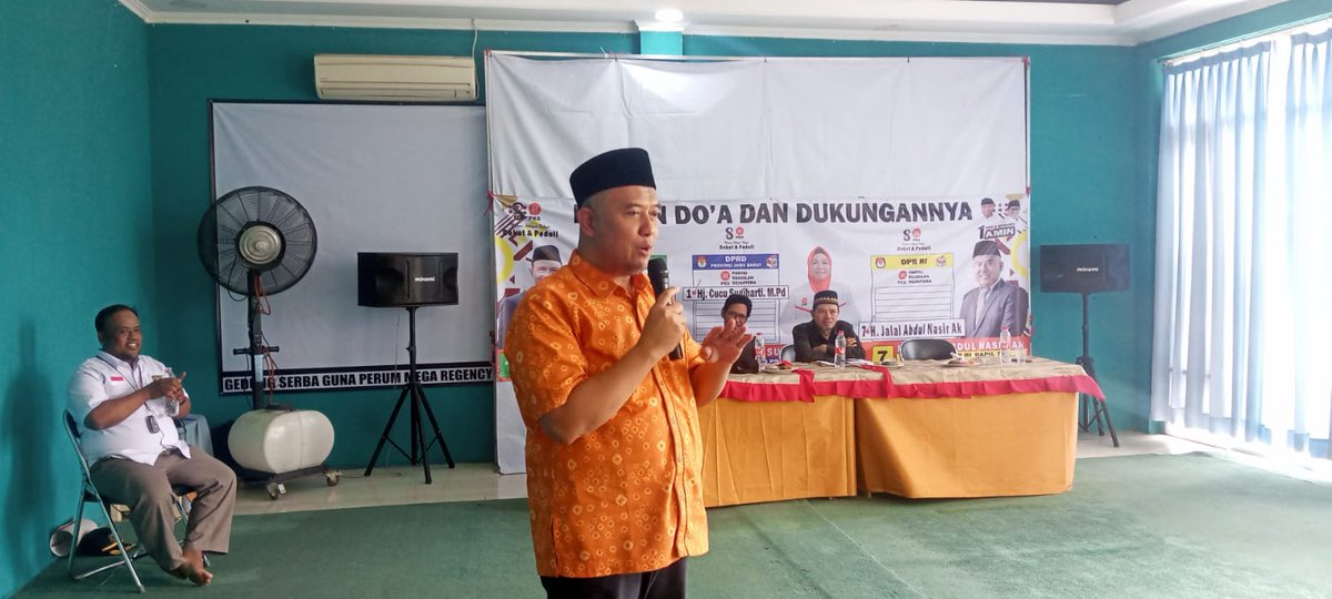 Haji Jalal Abdul Nasir Galang Dukungan Melalui Acara Kampanye Dialogis di Mega Regency dlvr.it/T2H2L4