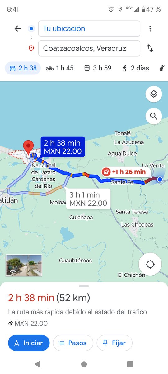 vidsantas's tweet photo. 4 horas atrapados en un retén inútil que convierte un trayecto de 160 kilómetros entre Villahermosa y Coatzacoalcos en un recorrido de 6 hrs!!! Que autoridad es la responsable de esta estupidez??? https://t.co/zIR5WIGLBa