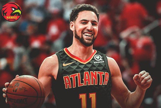 baby_face_goat's tweet photo. Klay Thompson today:

10 PTS
4-19 FG
2-13 3 PT
-10

The hawks best player went off 🔥🔥 https://t.co/iMclSRE4sE
