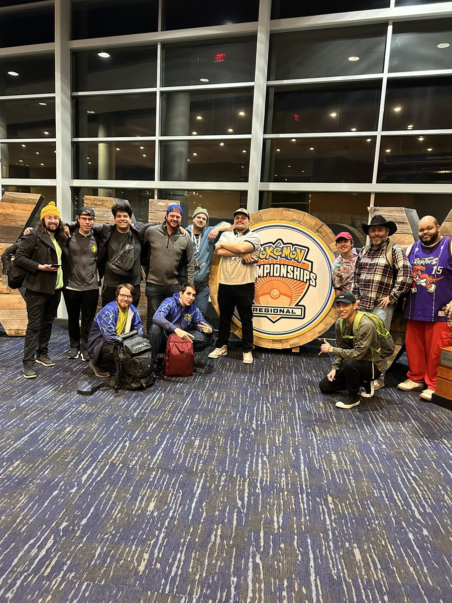 PokeCowboyRS's tweet photo. PokémonRegionals.   Not as great as Charlotte, but still went 4-4-1.  Some great times with some great friends.  #knoxville #Pokemon #PlayPokemon #day2events https://t.co/QdVDM1fcuM