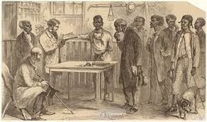 TammiMinoski's tweet photo. #OTD 1870: The #FifteenthAmendment to the Constitution was ratified. The amendment guaranteed all men the right to vote regardless of race. https://t.co/iqdf7Jnjhk #RecontructionHistory #BlackHistoryMonth https://t.co/a09V5PqK0m
