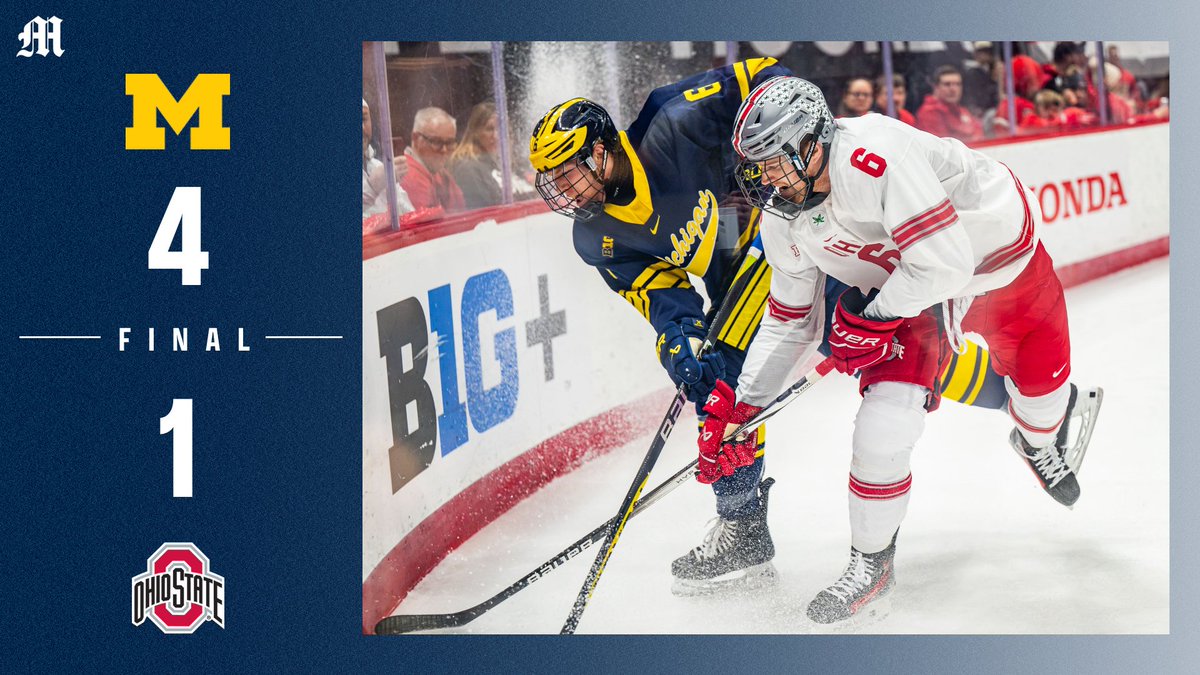 A strong offensive showing powered <a href="/umichhockey/">Michigan Hockey</a>'s 4-1 victory and series sweep over <a href="/OhioStateMHKY/">Ohio State Men's Hockey</a>.